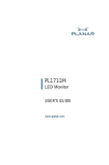 Planar Systems PL1711M-BK