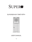 Supermicro SuperServer 7046T-NTR+