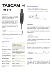 TEAC TM-ST1 microphone