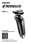 Philips Norelco arcitec Electric razor 1060X