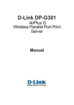 D-Link DP-G301 print server