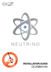 OCZ Technology Neutrino 10" DIY Netbook