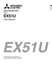 Mitsubishi Electric EX51U data projector