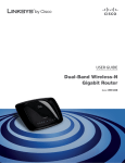 Linksys WRT320N router