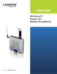 Linksys WRT54G3GV2-ST router