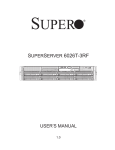 Supermicro SuperServer 6026T-3RF