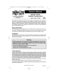 Tripp Lite IS250 surge protector