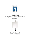 LevelOne WAB-7000 WLAN access point