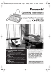 Panasonic KX-FP205 multifunctional