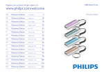 Philips FM16FD25B 16 GB memento edition USB Flash Drive