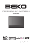 Beko 19WLP530HID 19" HD-Ready Black LCD TV