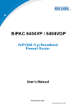 Billion BiPAC 6404VGP