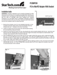 StarTech.com PCI - Mini PCI Adaptor Card