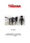Tristar FR-6915 deep fryer
