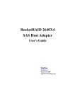 Highpoint RocketRAID 2640x4