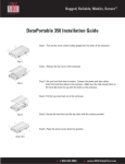 CRU DataPortable 350 Portable Hard Drive Enclosure - Storage Enclosure