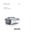 Philips AZ1133 CD Soundmachine