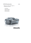 Philips AZ1833 MP3 CD Soundmachine