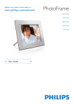 Philips 10FF3CME 10.2" LCD 16:9 frame ratio PhotoFrame