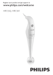 Philips Daily Collection Hand blender HR1341/00