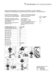 Hirschmann Replacement rod Code 11