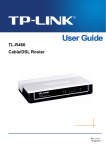 TP-LINK TL-R460 router