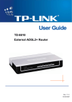 TP-LINK TD-8810 router