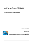 Intel SR1630BC server barebone