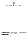Altec Lansing VS1520 loudspeaker
