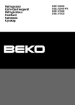 Beko SSE37000 refrigerator