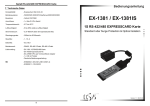 EXSYS ExpressCard with 1S Serial RS-422/485 port