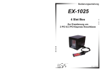 EXSYS ExpressCard to 2 x PCI Slot + 2 x PCI-Express Slot