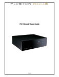 Plextor PX-MX500WL Wireless Networked Media Player/Recorder
