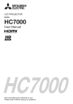 Mitsubishi Electric HC7000 data projector