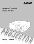 Sanyo PLV-Z700 data projector