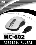 Modecom MC-602 Energy Optical Mouse, Black