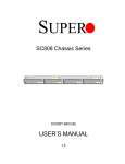 Supermicro SuperChassis 808T-780B, Black