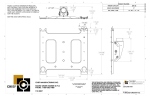 Chief Flat Panel Straight Column Single Ceiling Mount