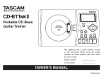 Tascam Bass trainer