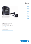 Philips GoGear MP3 player SA2840