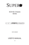Supermicro SuperChassis 515-280UB, Black