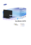 Samsung SyncMaster 220TN