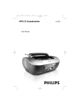 Philips AZ3830 MP3 CD Soundmachine