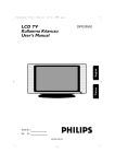 Philips 20PF1000 20" LCD Flat TV