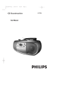 Philips AZ1006 CD Soundmachine