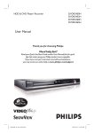 Philips Hard Disk/DVD Recorder DVDR3450H