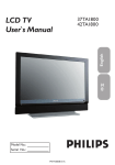 Philips 37TA1800 37" LCD HD Ready widescreen flat TV