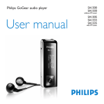 Philips SA1305 512MB* Flash audio player