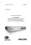 Philips DVDR3360H 160 GB Hard Disk/DVD Recorder
