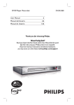 Philips DVDR3380 DVD Player/Recorder